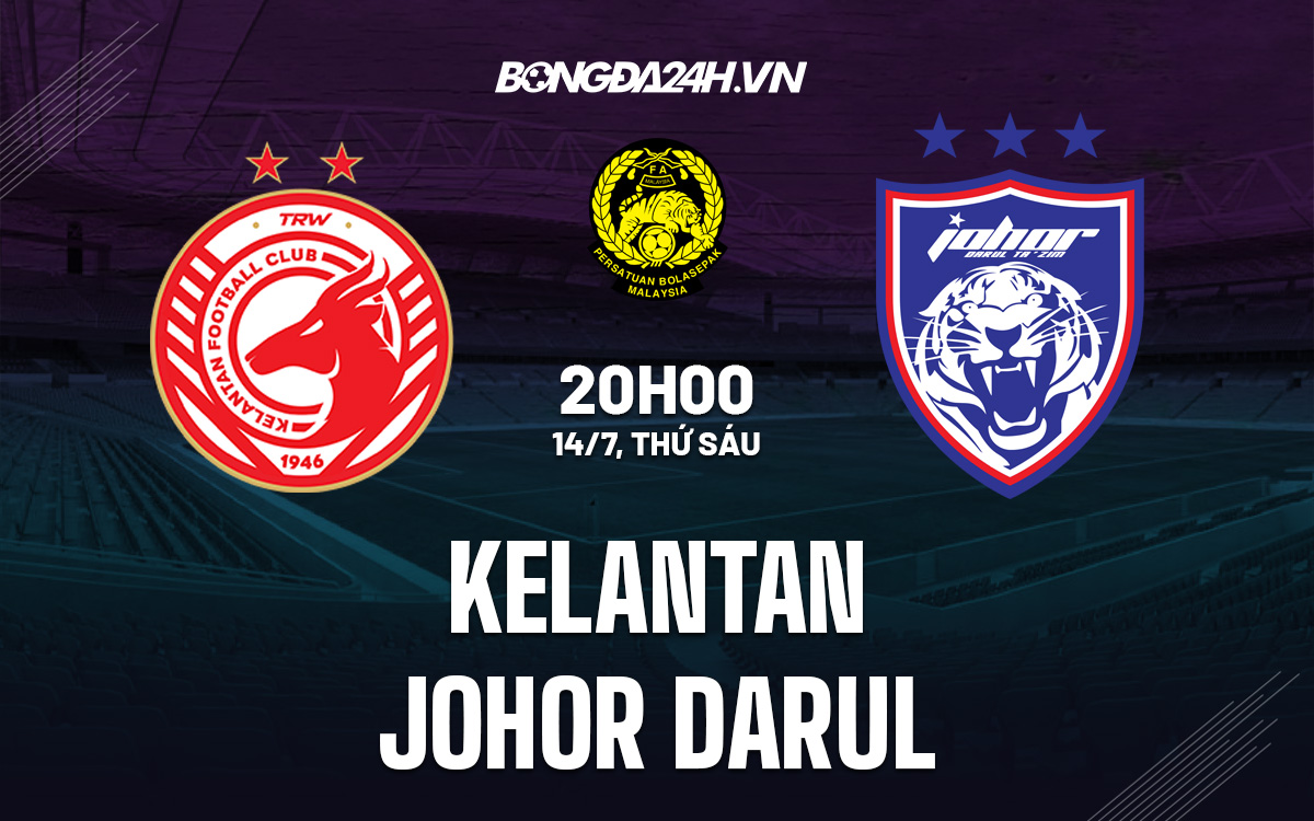 Nhận định Kelantan vs Johor Darul 20h00 ngày 1407 (VĐ Malaysia 2023) 1