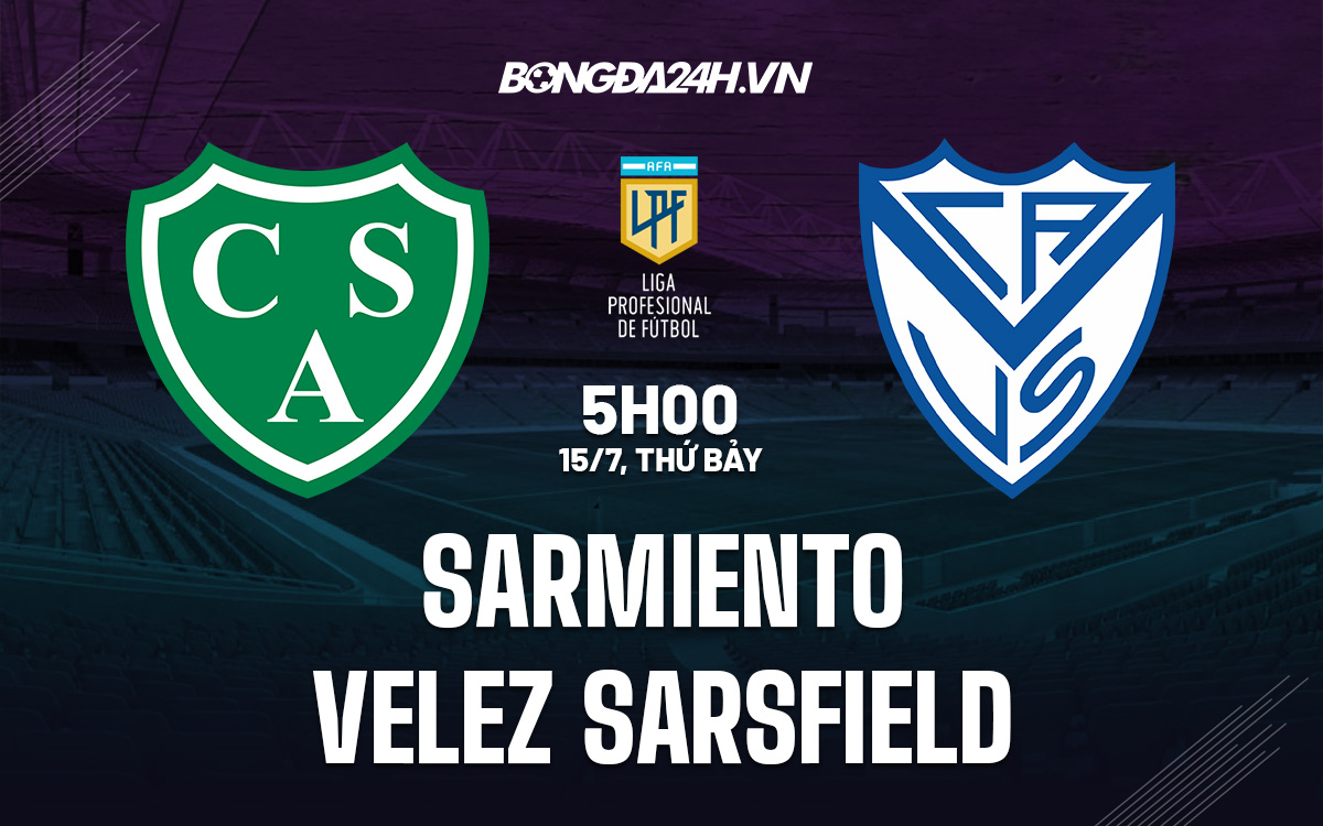 Sarmiento vs Velez Sarsfield