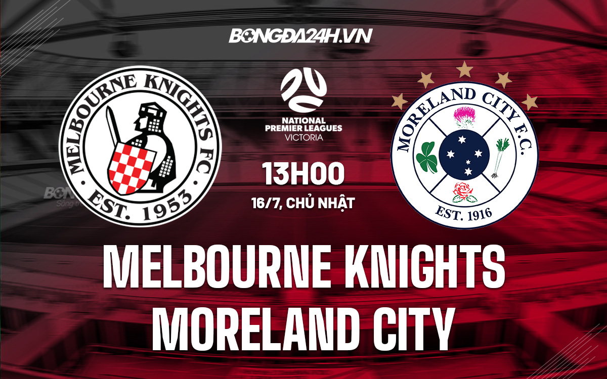 Melbourne Knights vs Moreland City Melbourne Knights vs Moreland City
