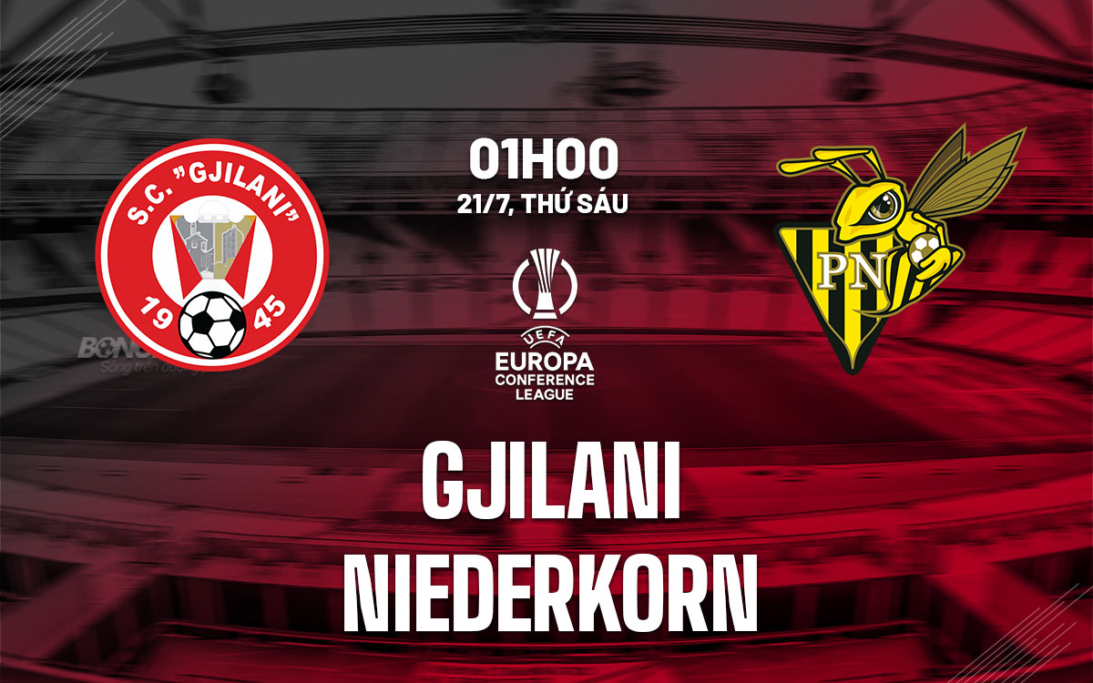 nhan dinh bong da soi keo Gjilani vs Progres Niederkorn cup c3 europa conference league hom nay