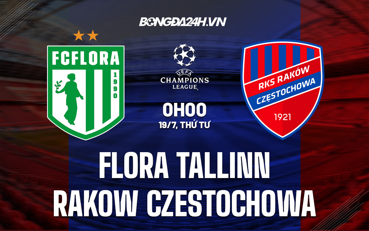 Flora Tallinn vs Rakow Czestochowa