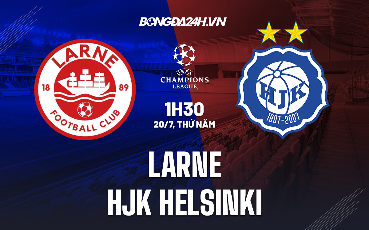 Larne vs HJK Helsinki