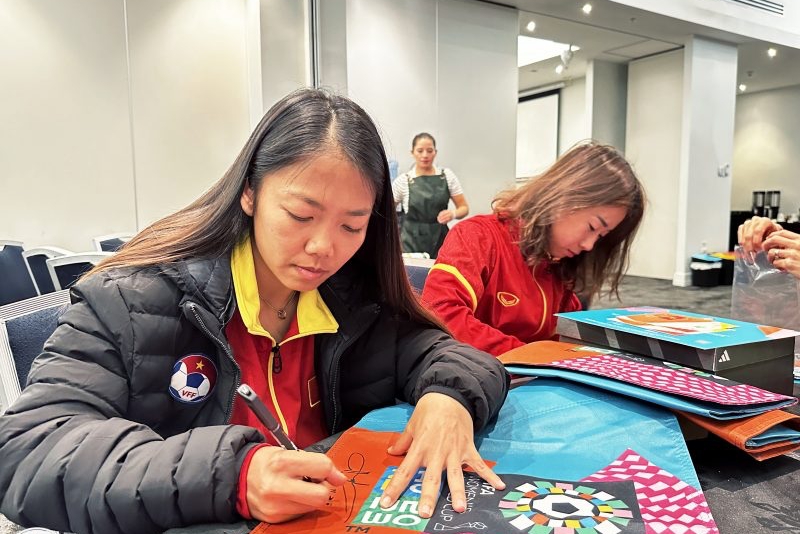 dT nu Viet Nam hoan tat khau chuan bi cho World Cup