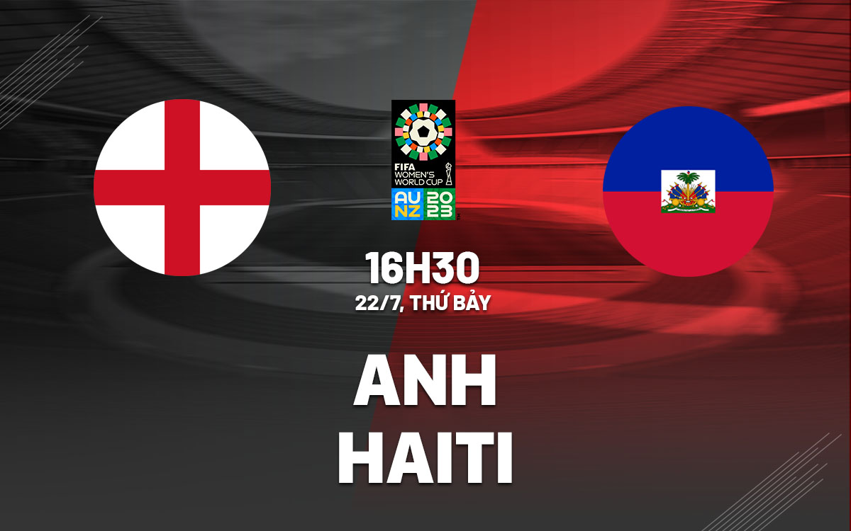 nhan dinh bong da soi keo nu Anh vs nu Haiti world cup 2023 hom nay