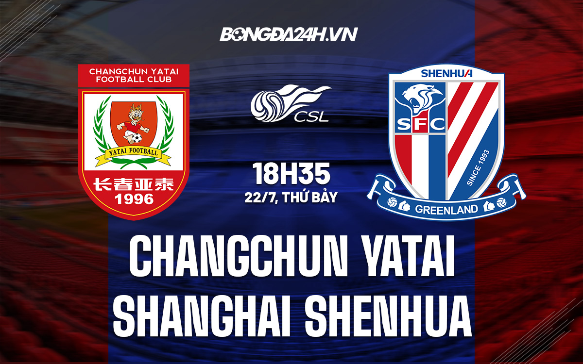 Changchun Yatai vs Shanghai Shenhua Changchun Yatai vs Shanghai Shenhua