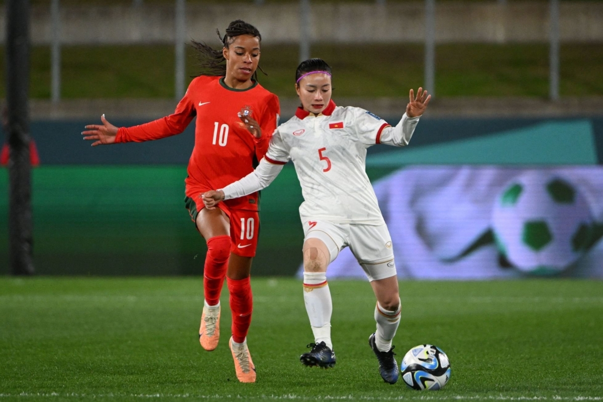 Những hình ảnh chiến đấu kiên cường của ĐT nữ Việt Nam 1