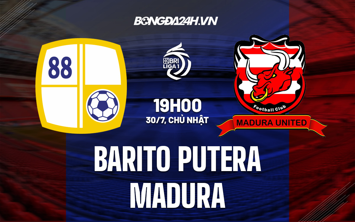 Barito Putera vs Madura Barito Putera vs Madura
