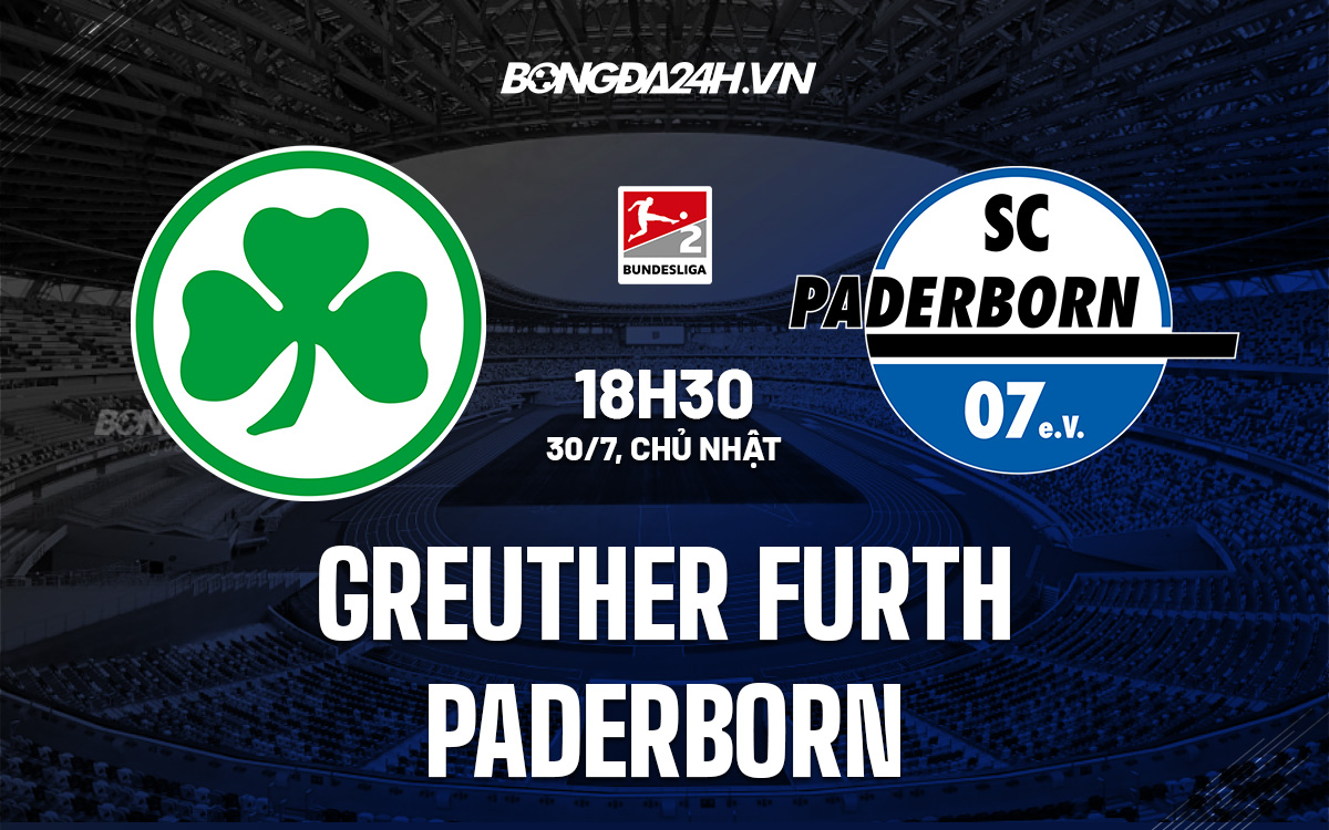 Greuther Furth vs Paderborn Greuther Furth vs Paderborn