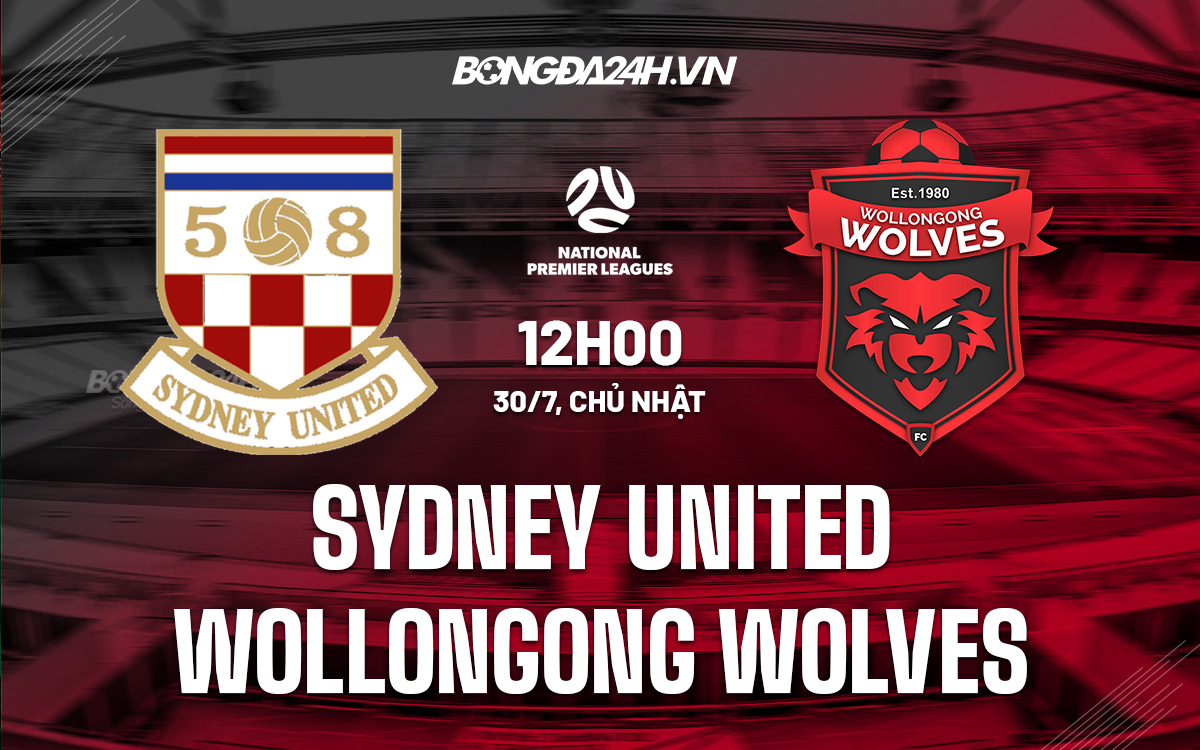 Sydney United vs Wollongong Wolves Sydney United vs Wollongong Wolves