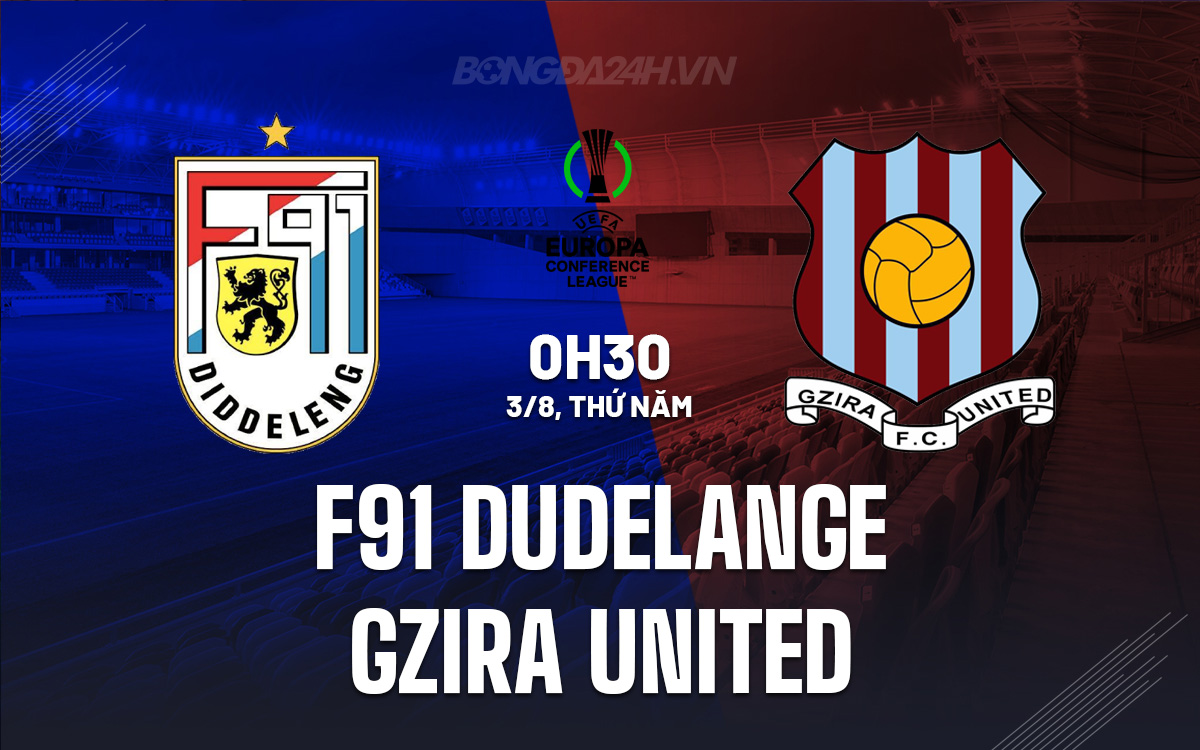 Nhận định soi kèo F91 Dudelange vs Gzira United Conference League