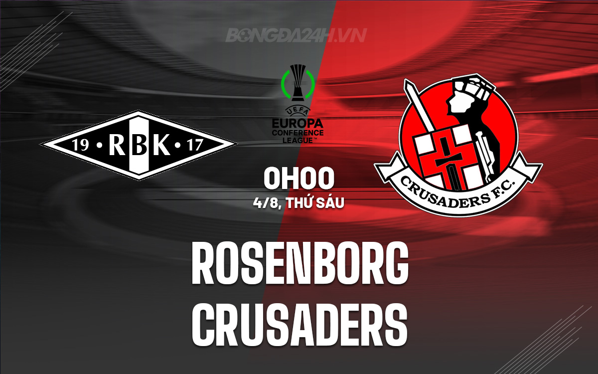 Nhận định Rosenborg vs Crusaders Conference League 2023/24