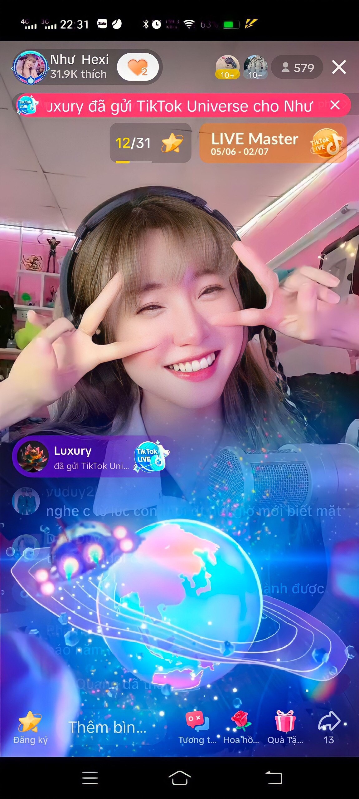 Livestream Tiktok - Nơi Như Hexi thể hiện dam mê và lan tỏa năng lượng tích cực