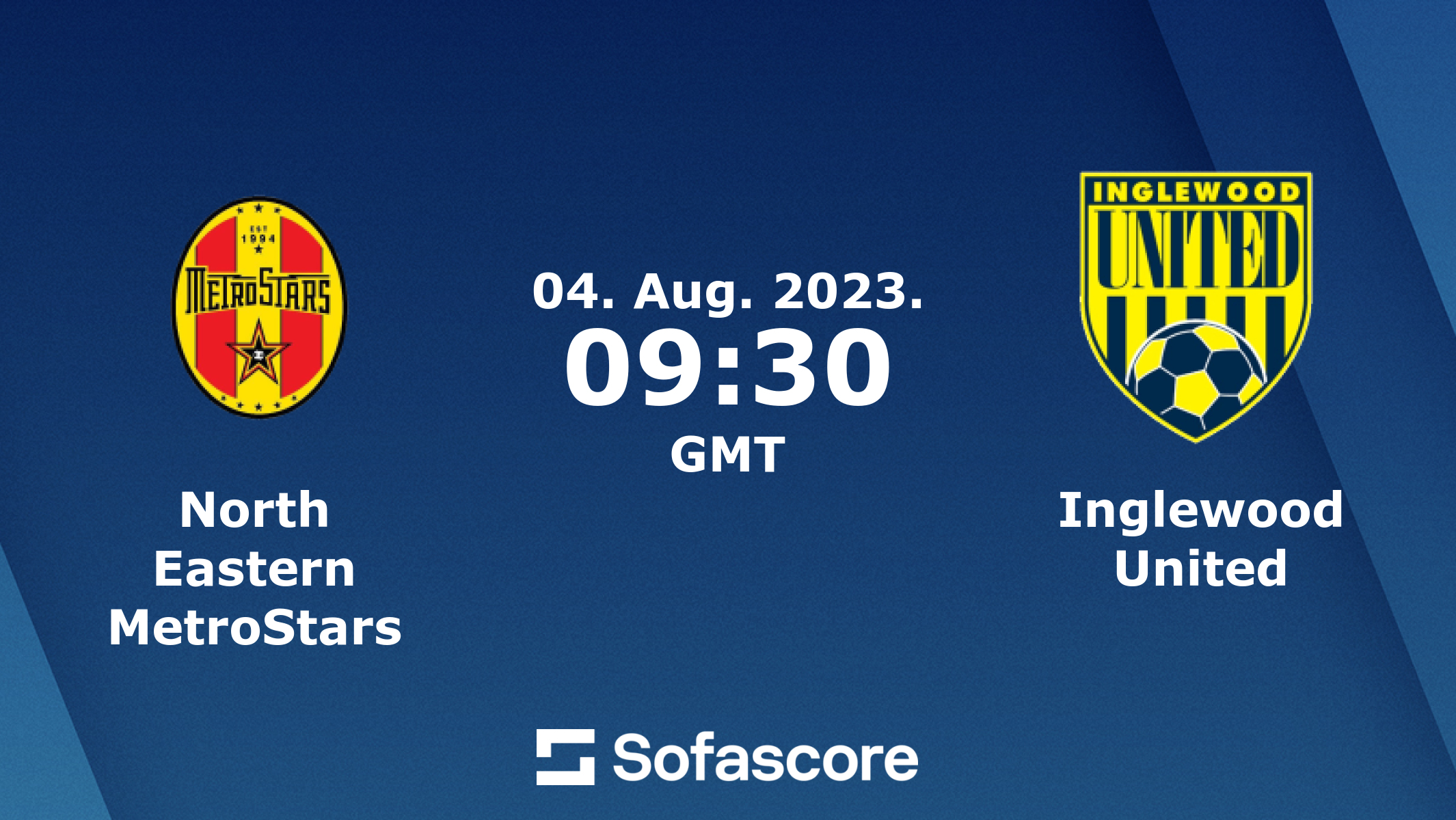 North Eastern MetroStars vs Inglewood