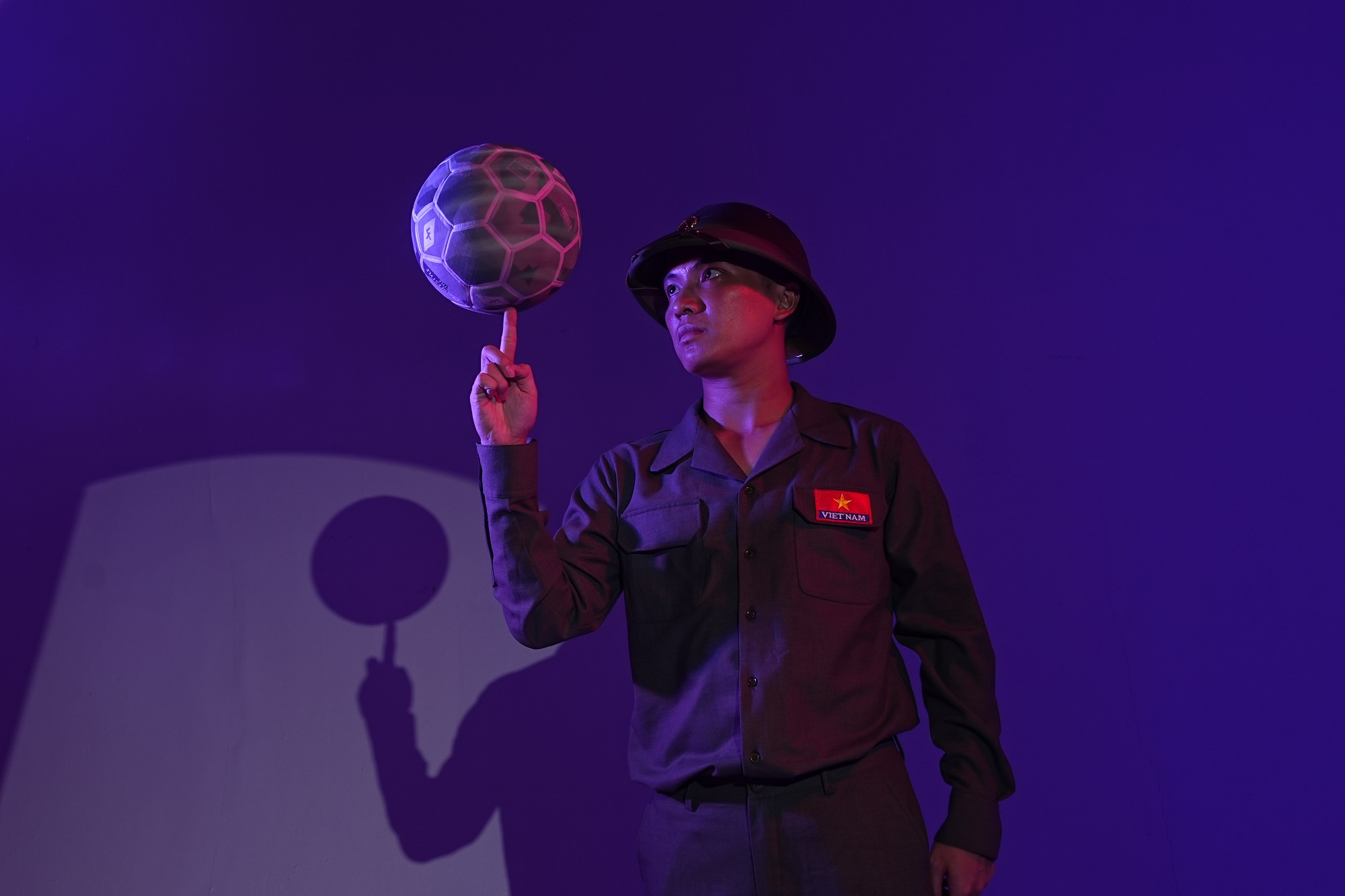 VĐV Đỗ Kim Phúc và Tungage tranh tài ở giải tâng bóng nghệ thuật thế giới 1