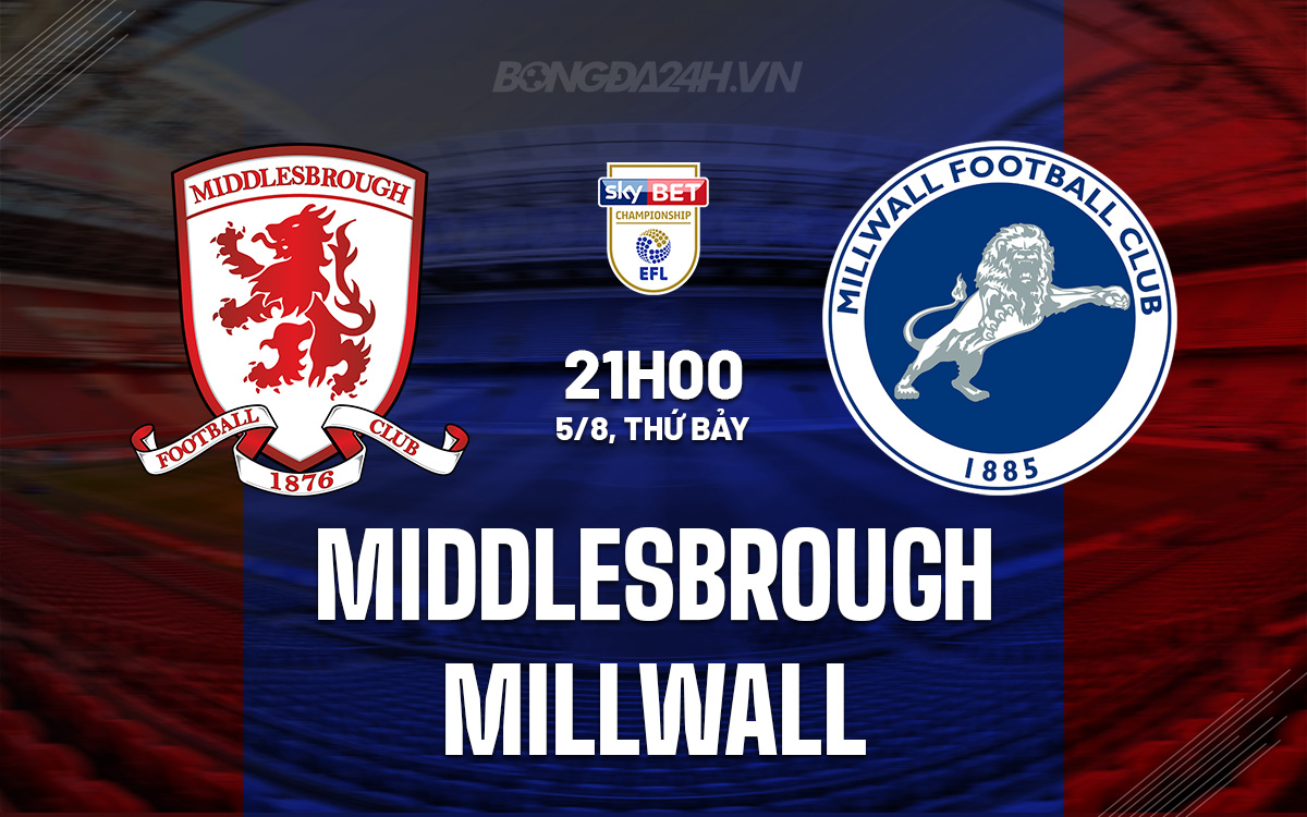 Middlesbrough vs Millwall
