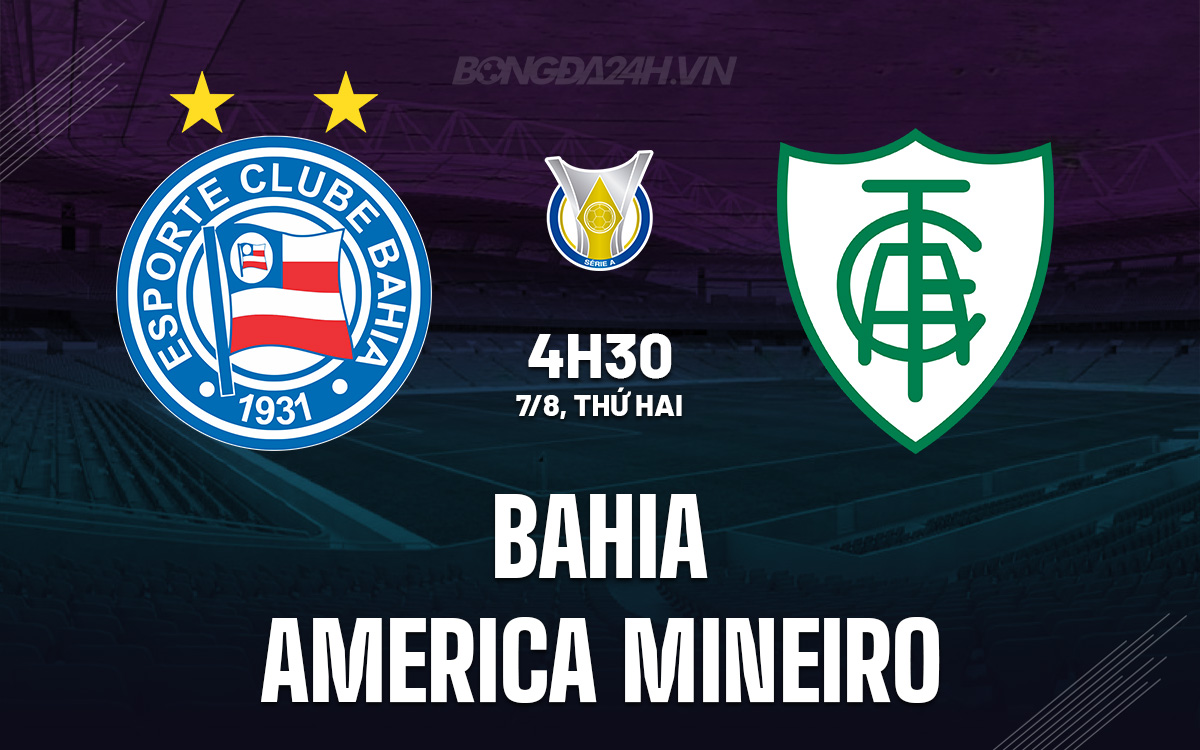 Bahia vs America Mineiro