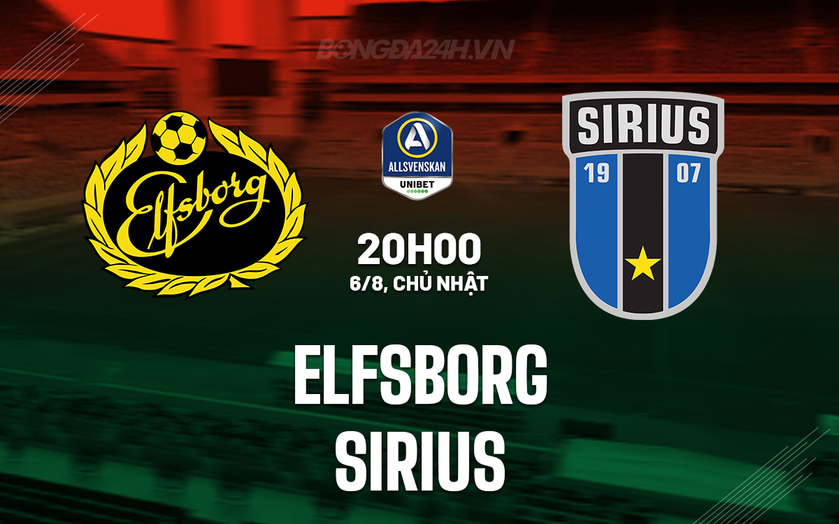 Elfsborg vs Sirius Elfsborg vs Sirius