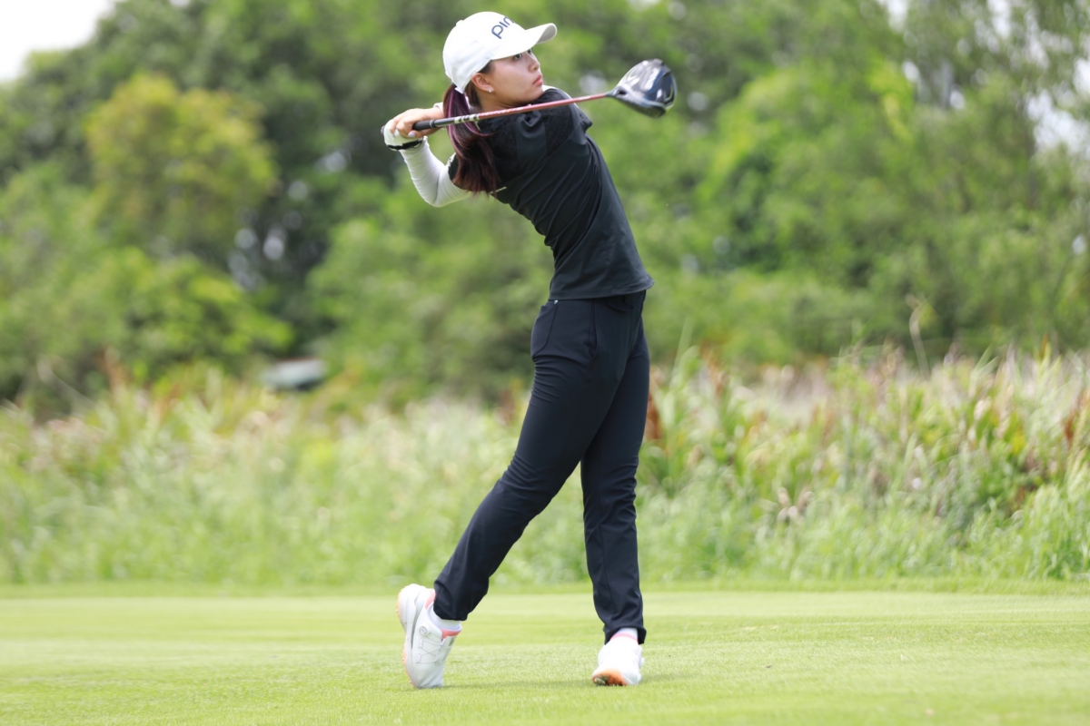 Vẻ đẹp của Ngọc nữ Đoàn Xuân Khuê Minh tại giải Golf Quốc gia 2023 6