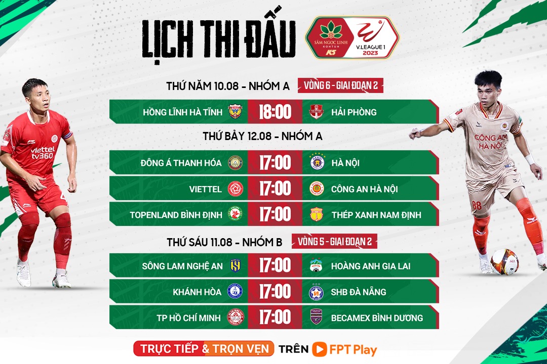 VLeague 2023 căng thẳng từ nhóm trụ hạng đến cuộc đua vô địch 5