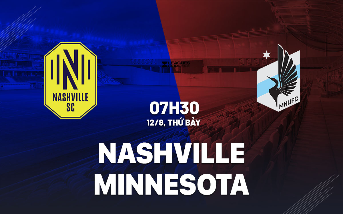 nhan dinh bong da soi keo Nashville vs Minnesota leagues cup 2023 hom nay