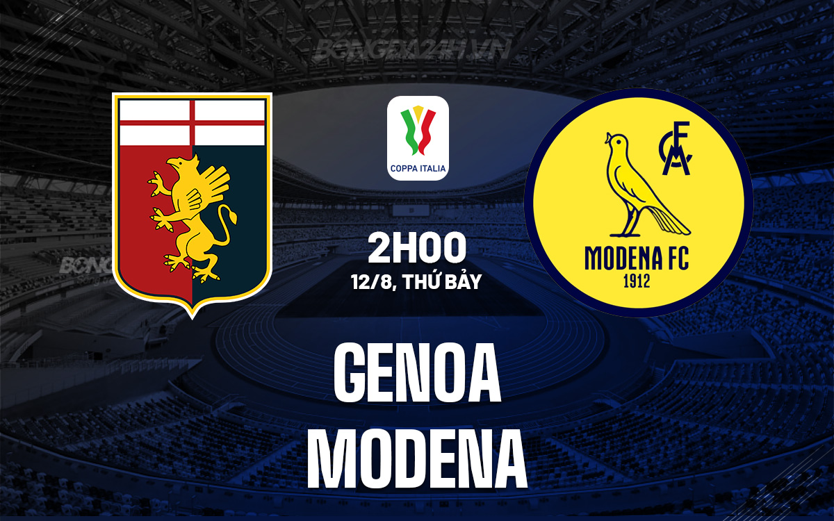 Genoa vs Modena