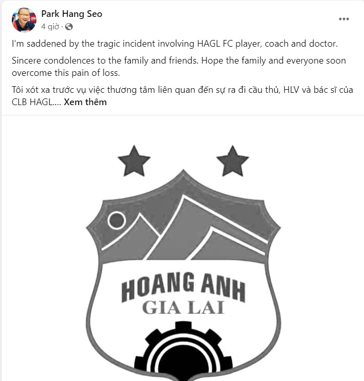 HLV Park Hang Seo xót xa trước sự ra đi đột ngột của người trợ lý cũ 1