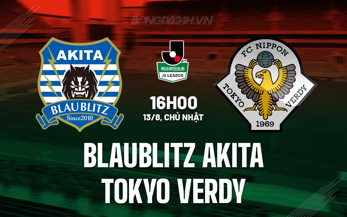 Blaublitz Akita vs Tokyo Verdy