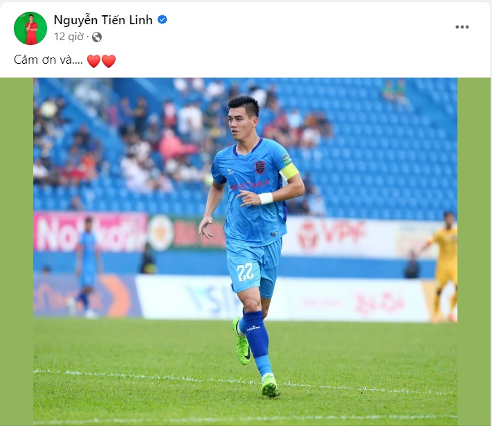 Tiền đạo Tiến Linh úp mở khả năng chia tay BBình Dương 1