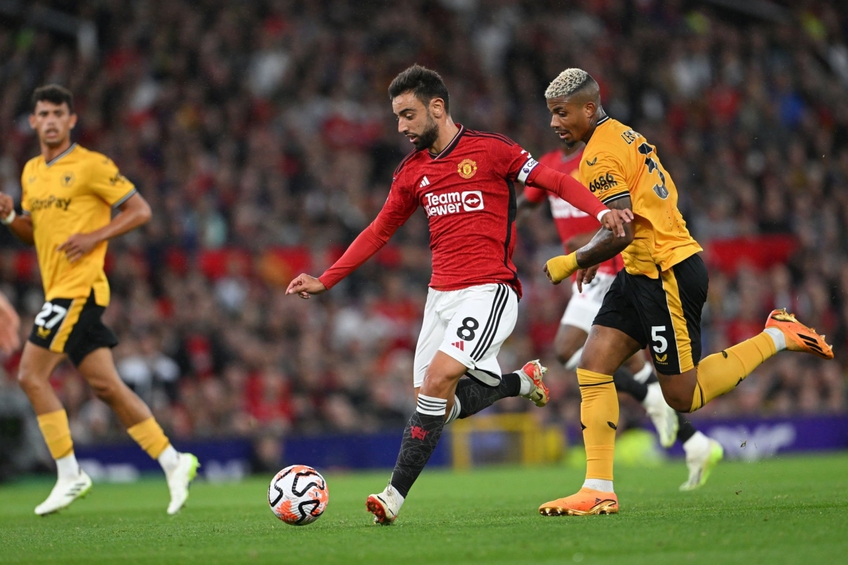 Bruno Fernandes trong trận đầu tiên mùa giải trước Wolves Bruno Fernandes trong tran dau tien mua giai truoc Wolves