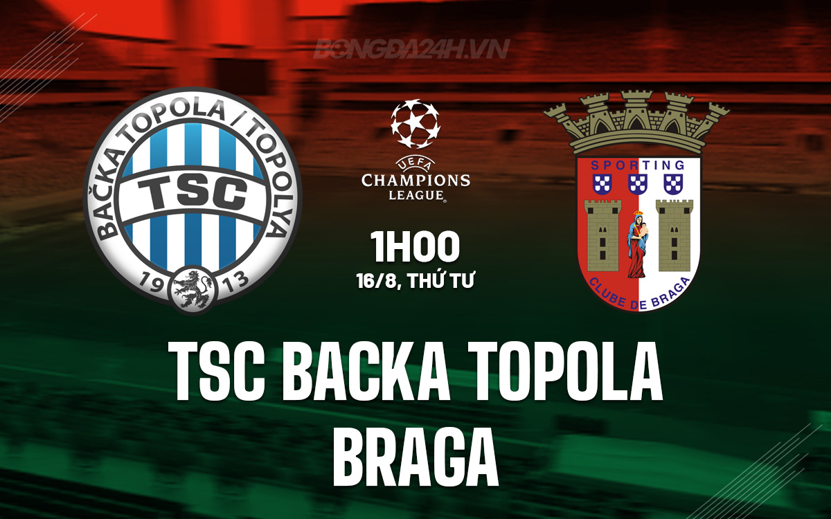 TSC Backa Topola vs Braga