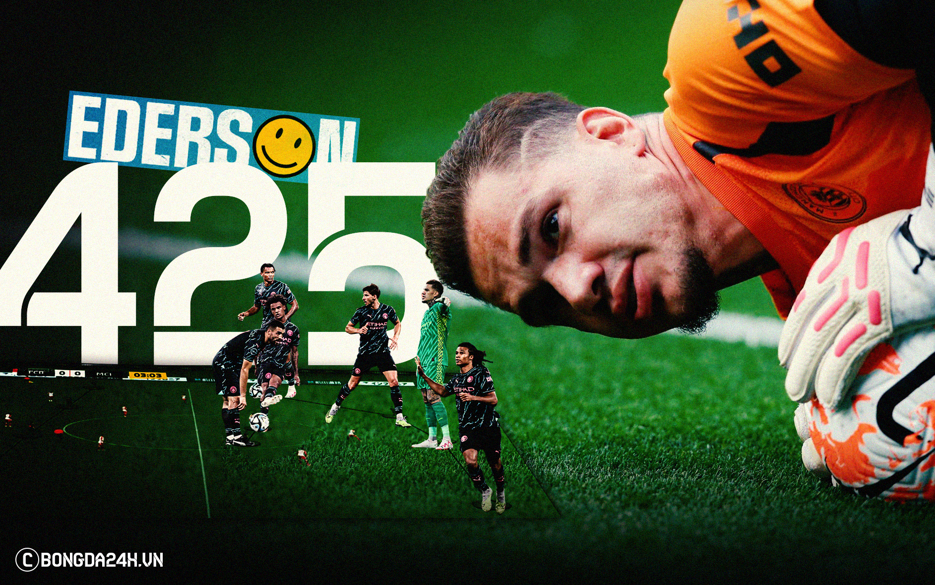 Phát kiến mới của Pep Guardiola với khả năng chơi chân của Ederson 1