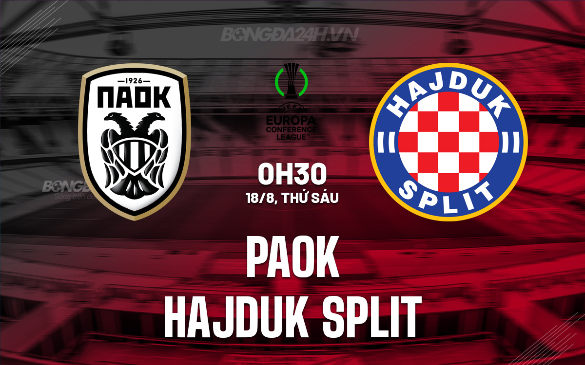 Hadjuk Split vs. PAOK in pictures - PAOKFC