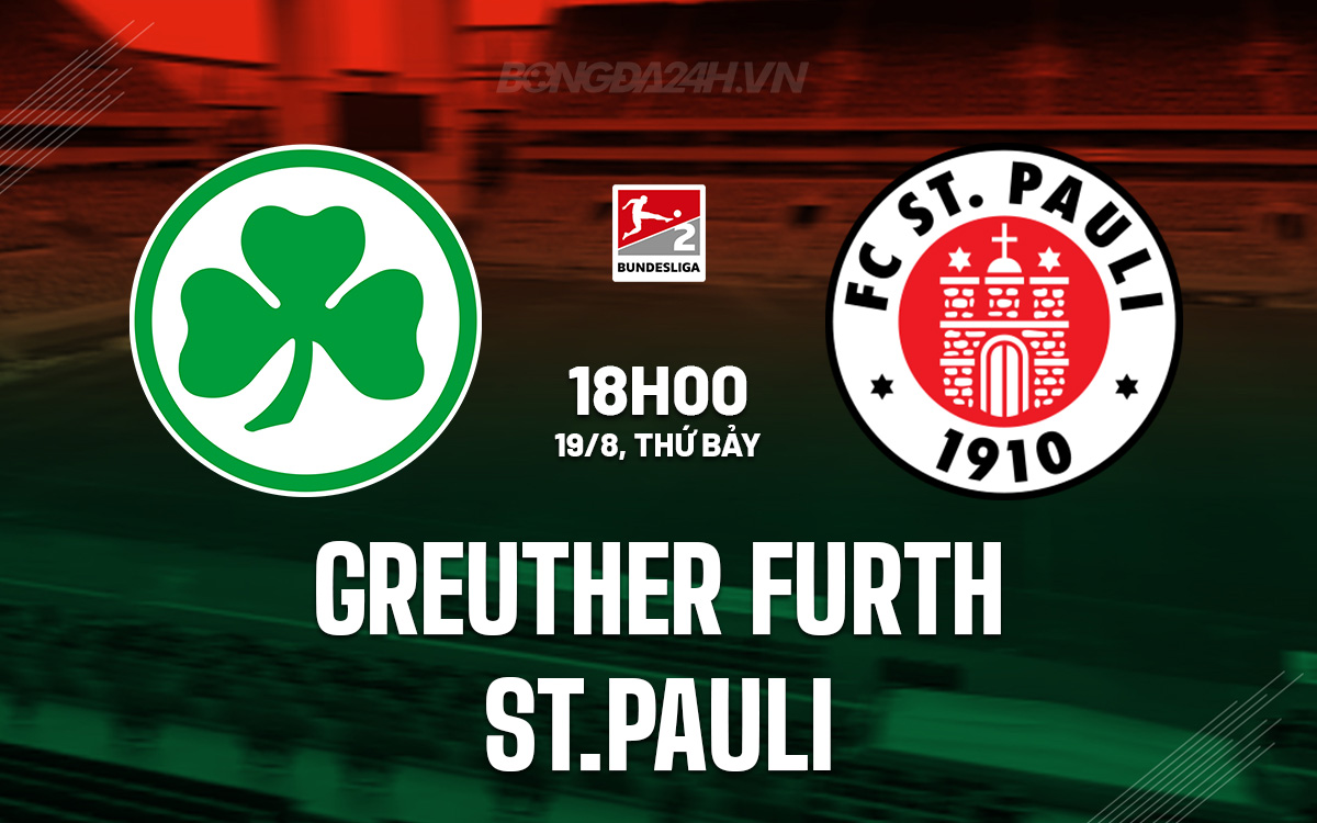 Greuther Furth vs St.Pauli Greuther Furth vs St.Pauli