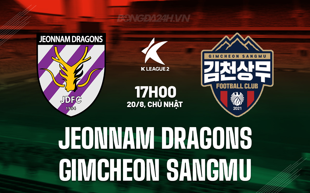 Jeonnam Dragons vs Gimcheon Sangmu