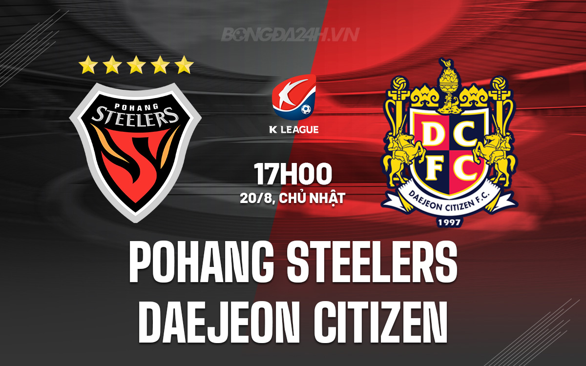 Pohang Steelers vs Daejeon Citizen