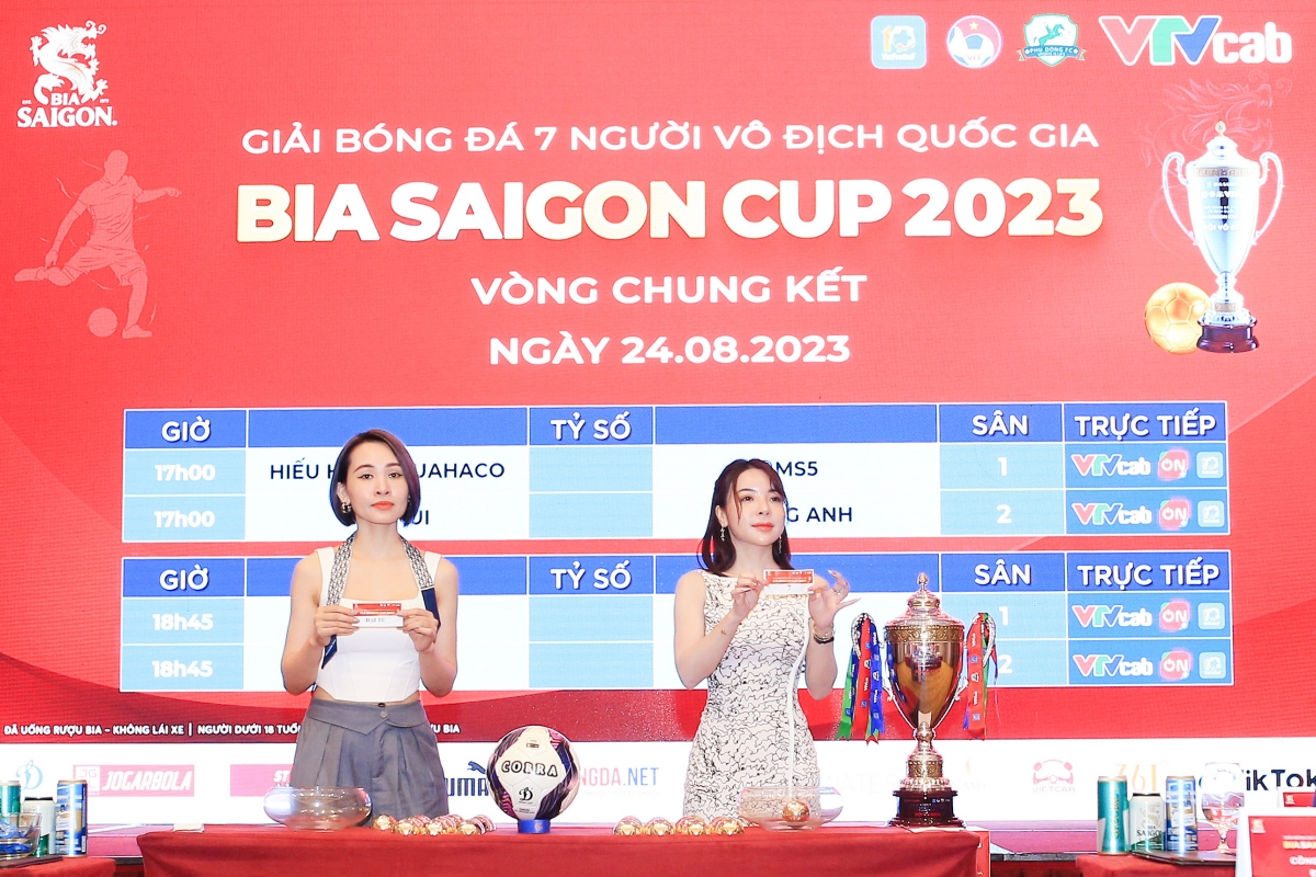 Giải bóng đá 7 người Vô địch Quốc gia bước vào vòng chung kết 1