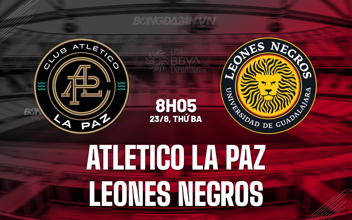 Atletico La Paz vs Leones Negros Atletico La Paz vs Leones Negros