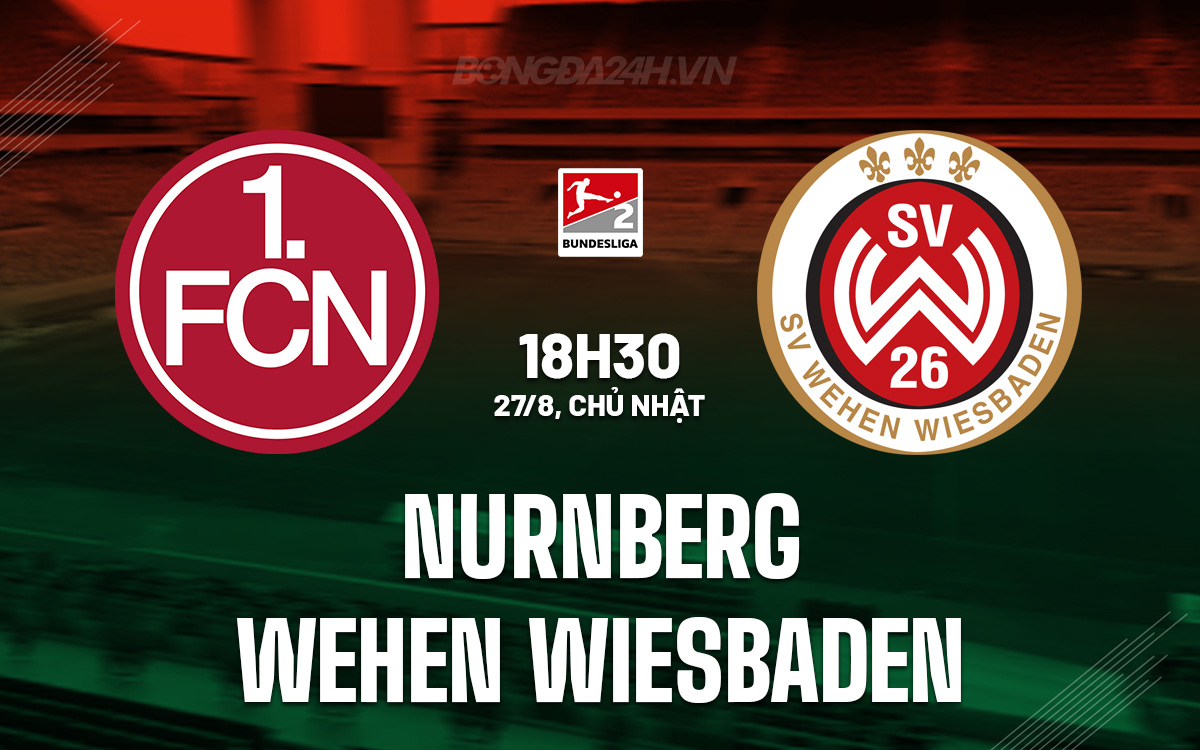 Nurnberg vs Wehen Wiesbaden