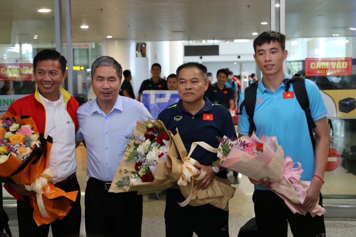 ĐT U23 Việt Nam về nước sau hành trình vô địch Đông Nam Á 4