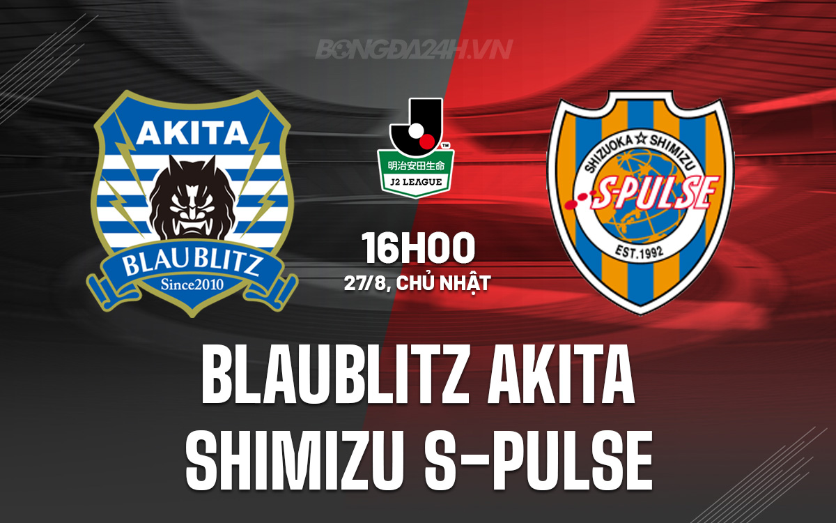 Blaublitz Akita vs Shimizu S-Pulse