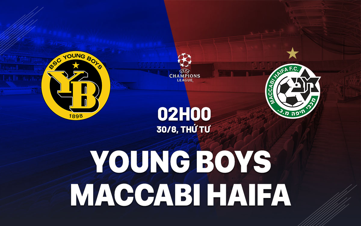 nhan dinh bong da soi keo Young Boys vs Maccabi Haifa cup c1 chau au champions league hom nay