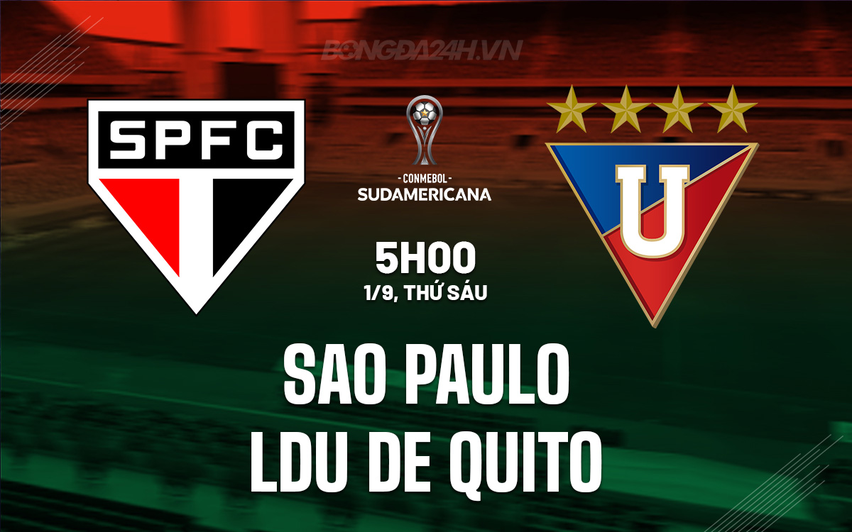 Sao Paulo vs LDU Quito Sao Paulo vs LDU Quito