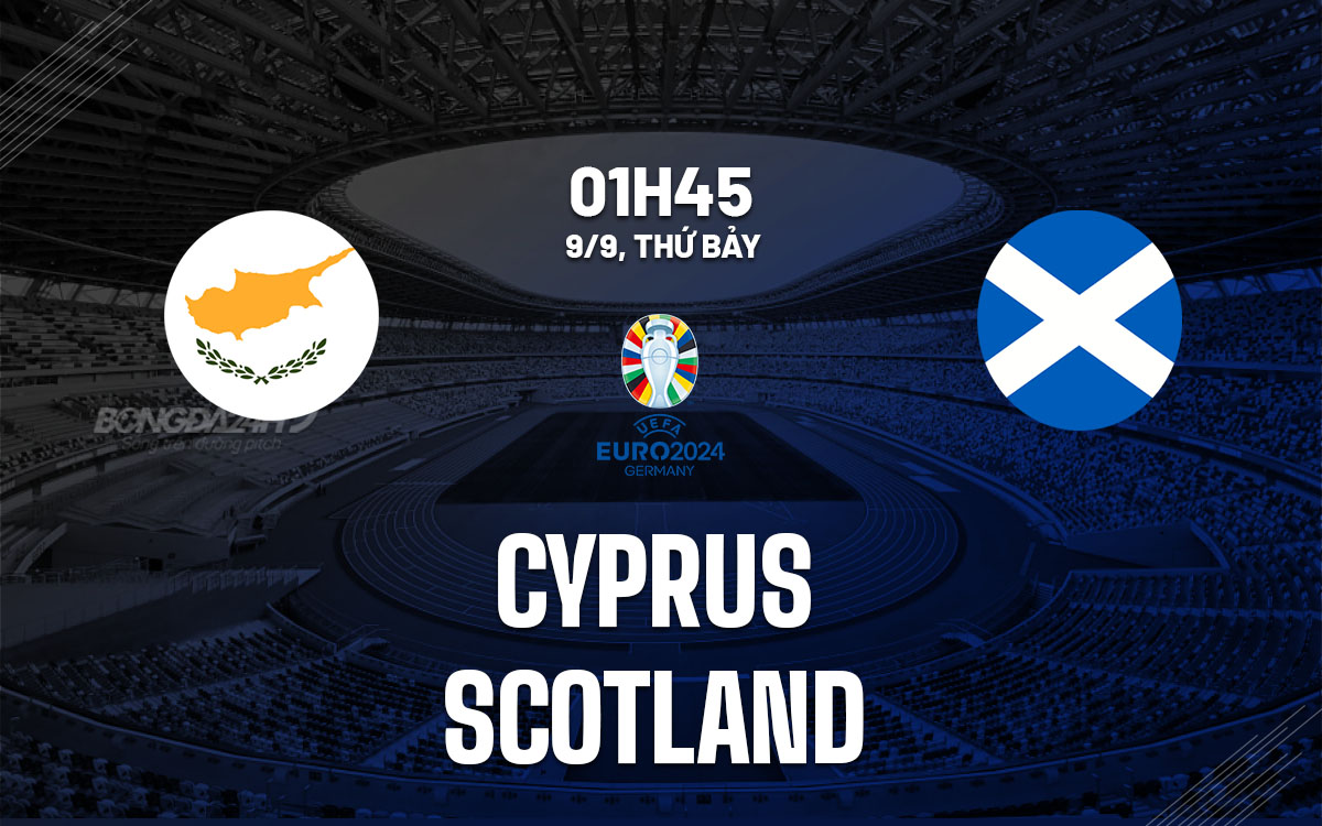 nhan dinh bong da soi keo Cyprus vs Scotland vong loai euro 2024 hom nay