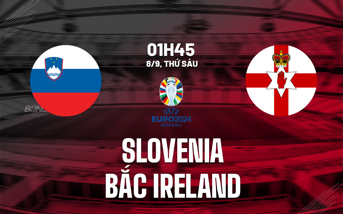 nhan dinh bong da soi keo Slovenia vs Bac Ireland vong loai euro 2024 hom nay