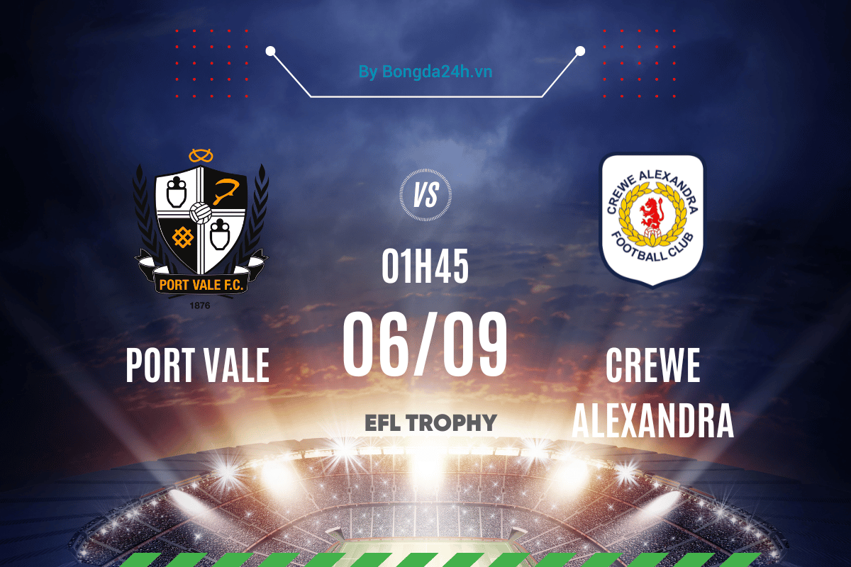 Port Vale vs Crewe Alexandra