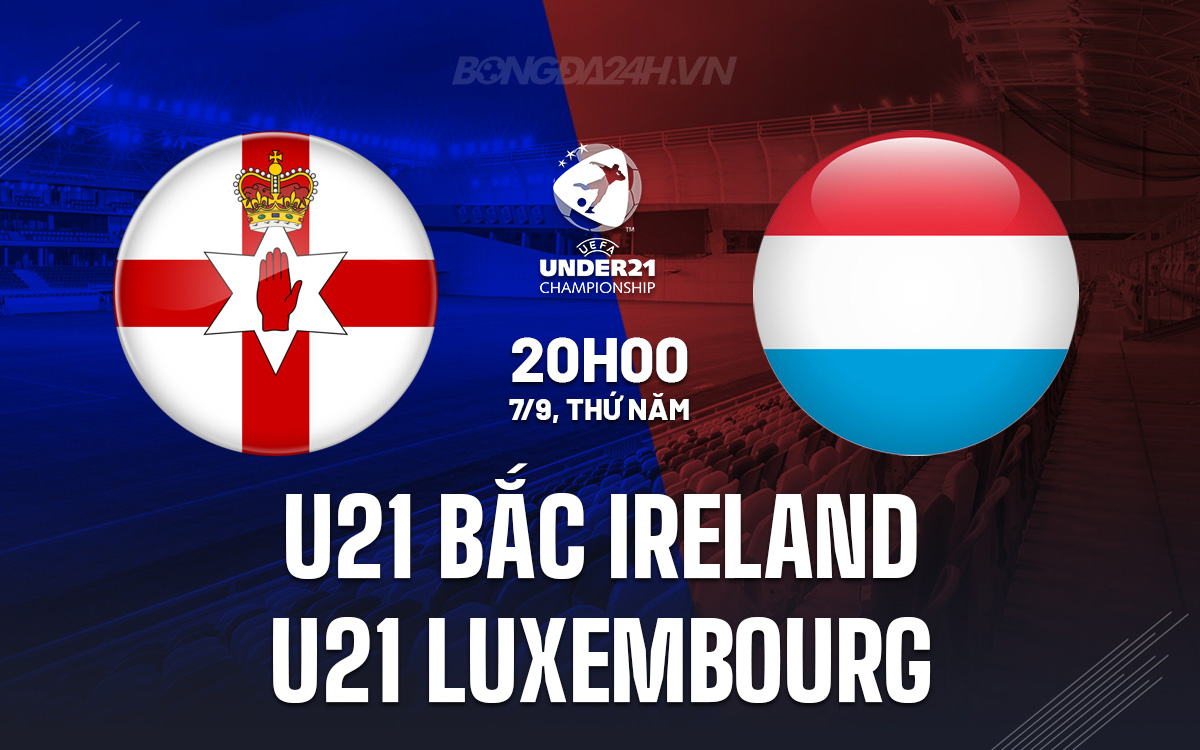 U21 Bac Ireland vs U21 Luxembourg