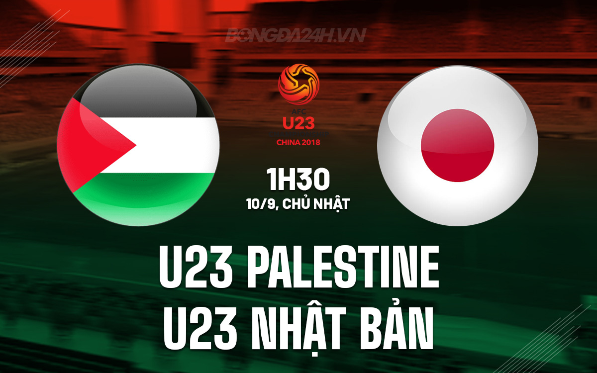 U23 Palestine vs U23 Nhat Ban