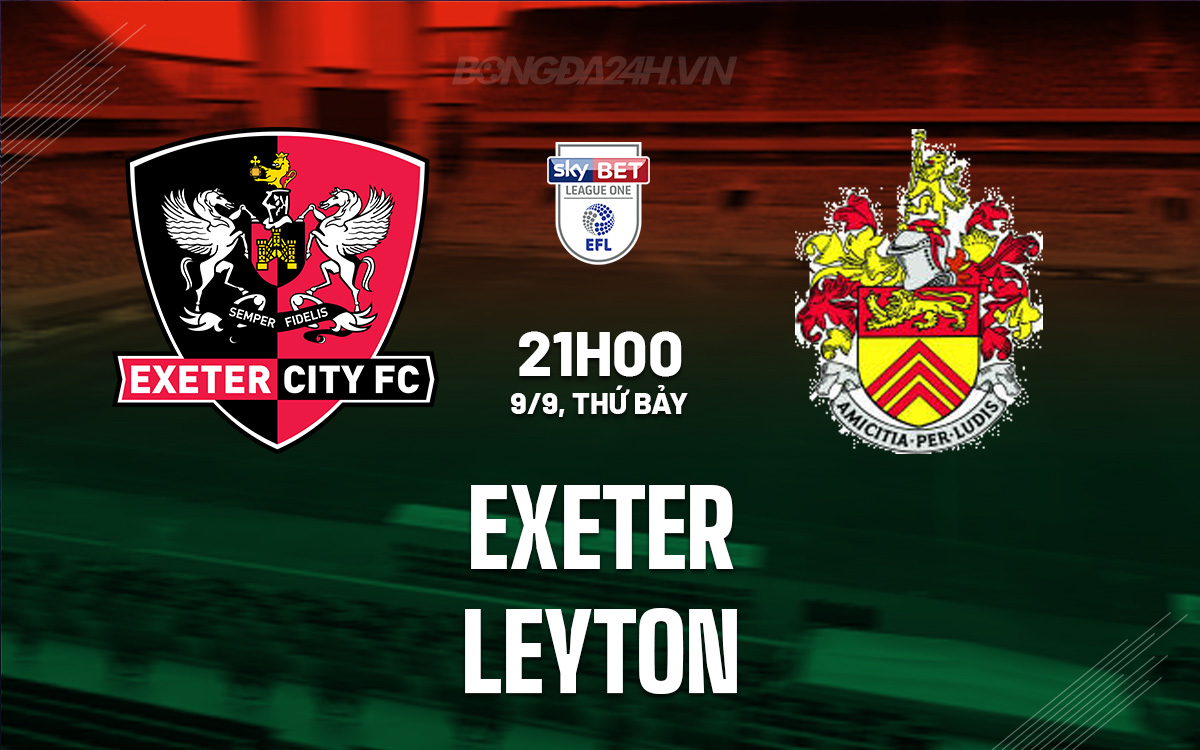 Exeter vs Leyton Exeter vs Leyton