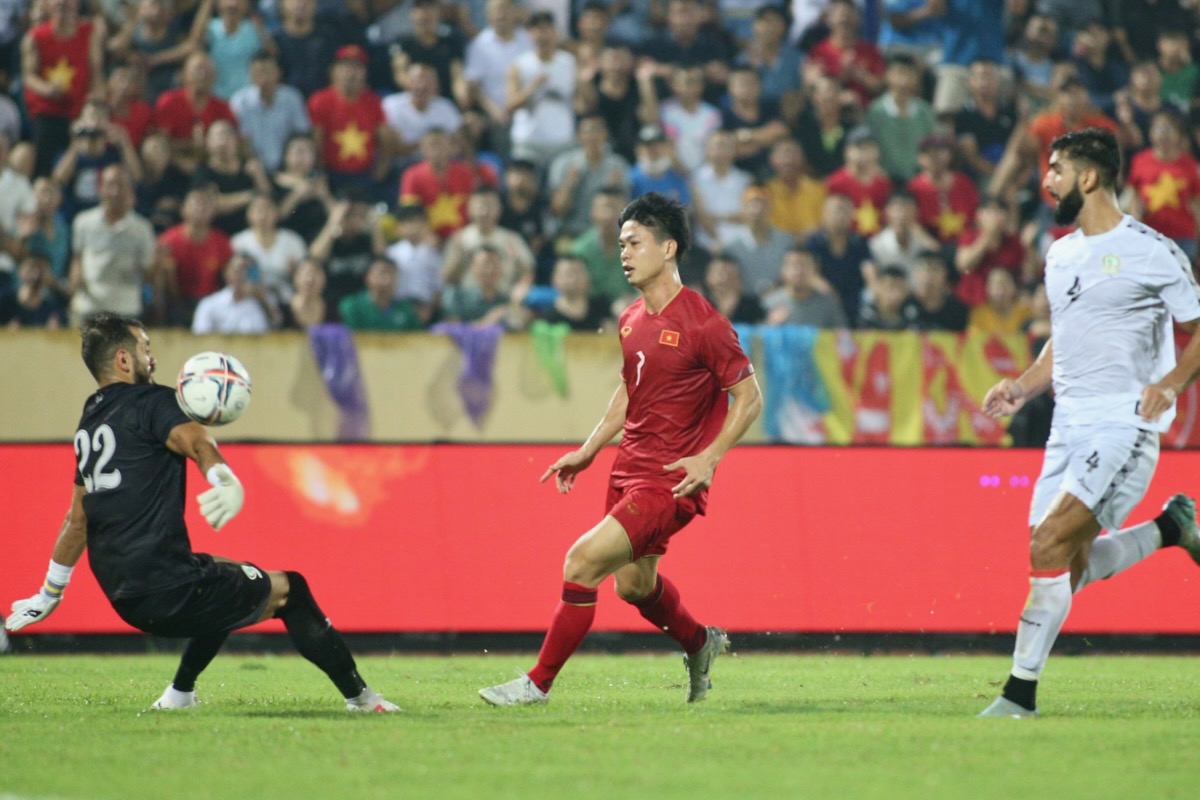 Màn thử nghiệm còn nhiều sai số của ĐT Việt Nam 4