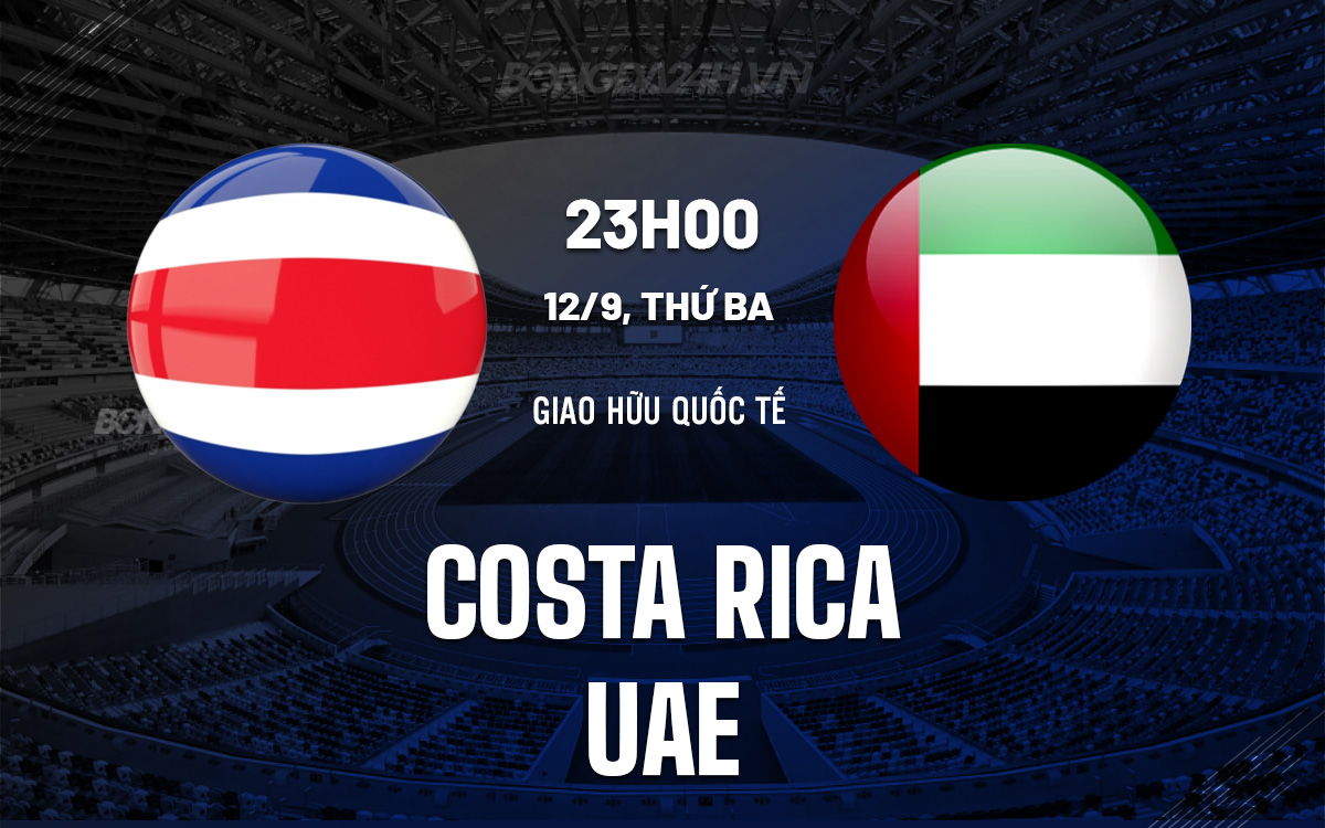 Costa Rica vs UAE